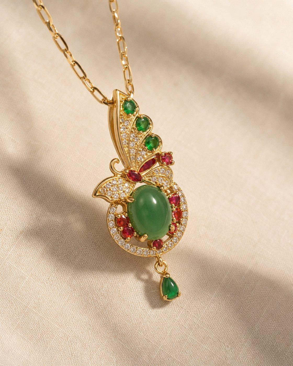 Jade Butterfly angle 1