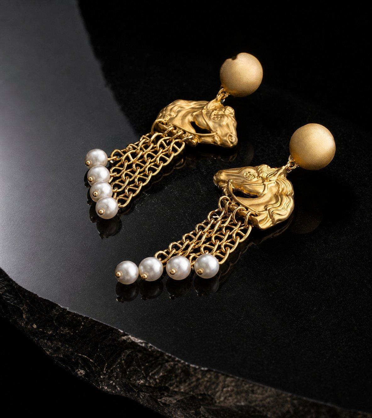 Horse of Pearls angle 3