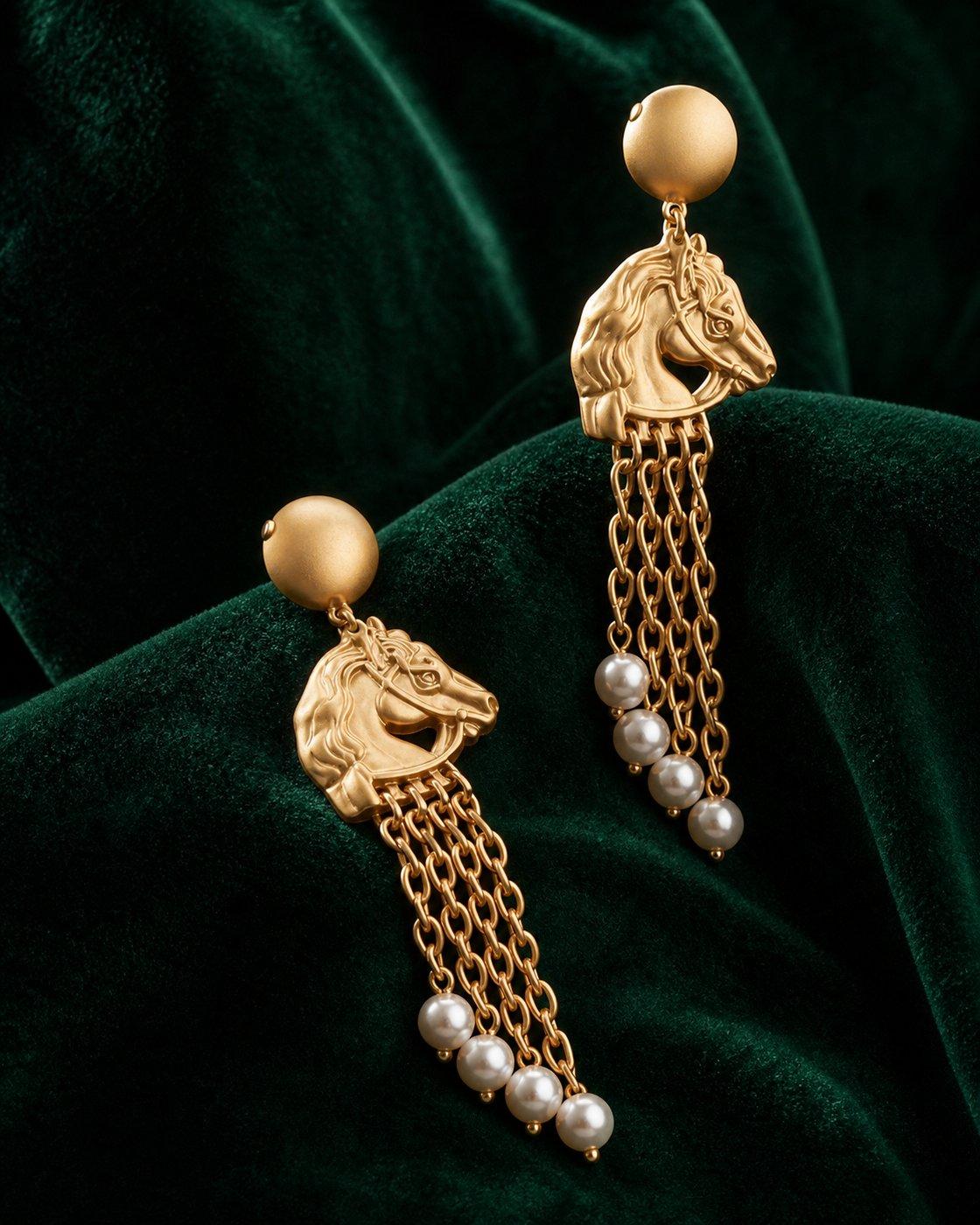 Horse of Pearls angle 2