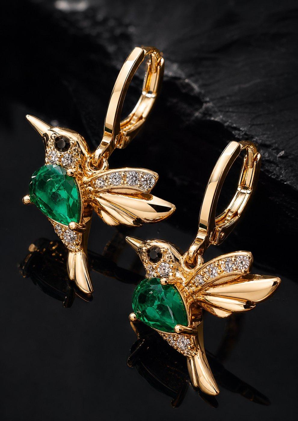 Emerald Hummingbird angle 3