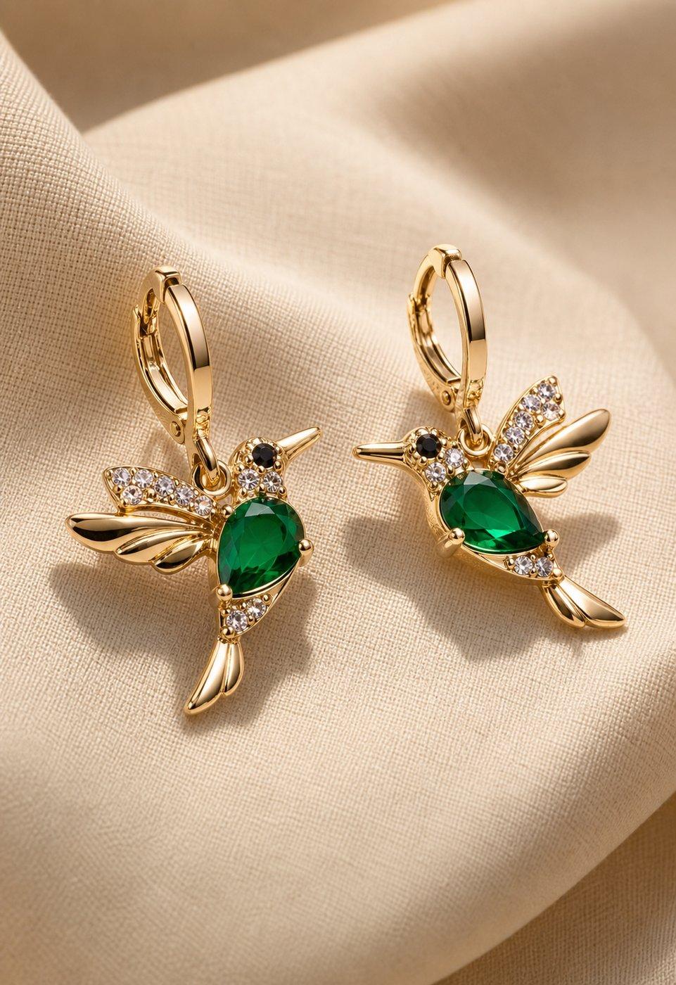 Emerald Hummingbird angle 1